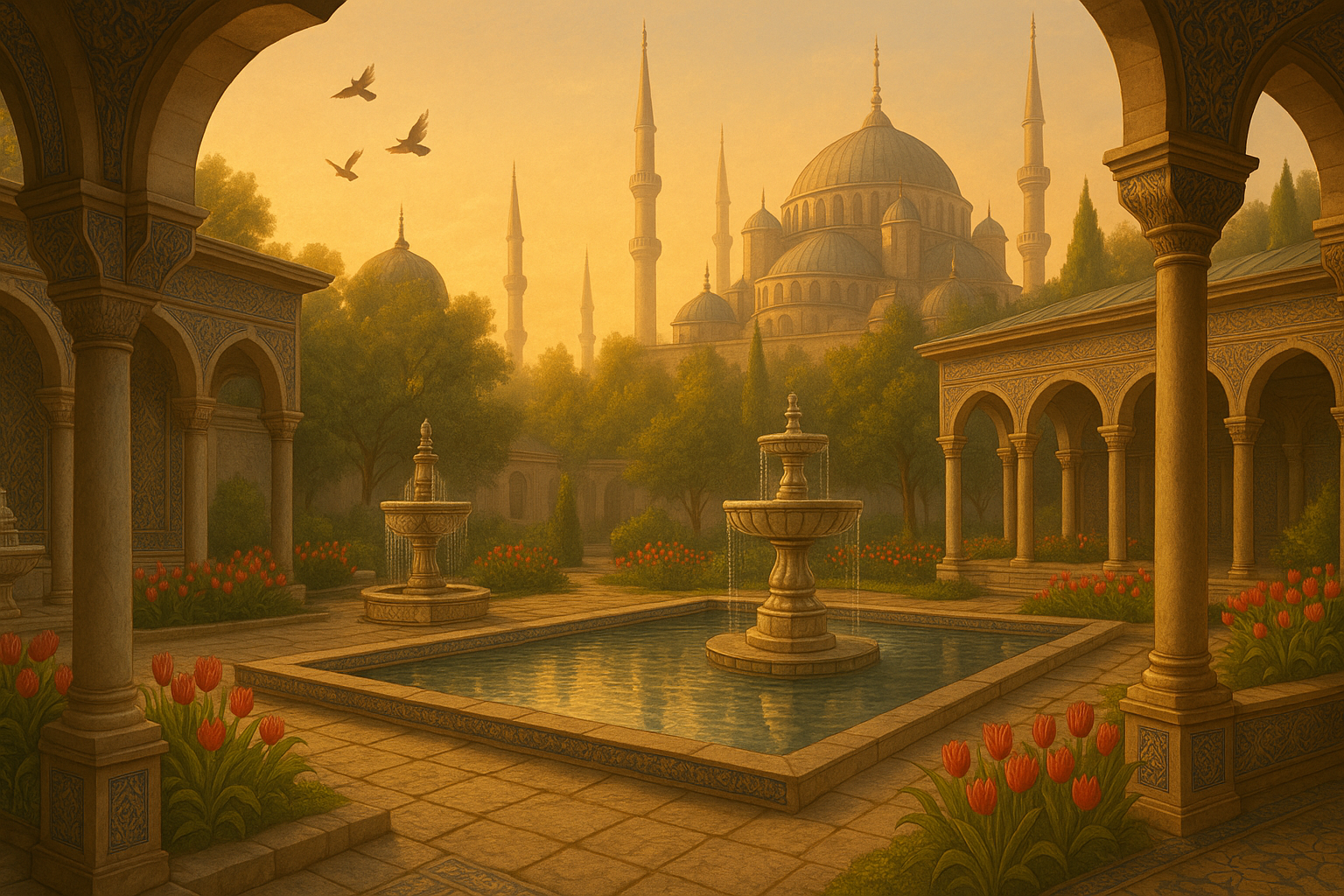 Sultan's Gambit Tranquil Background