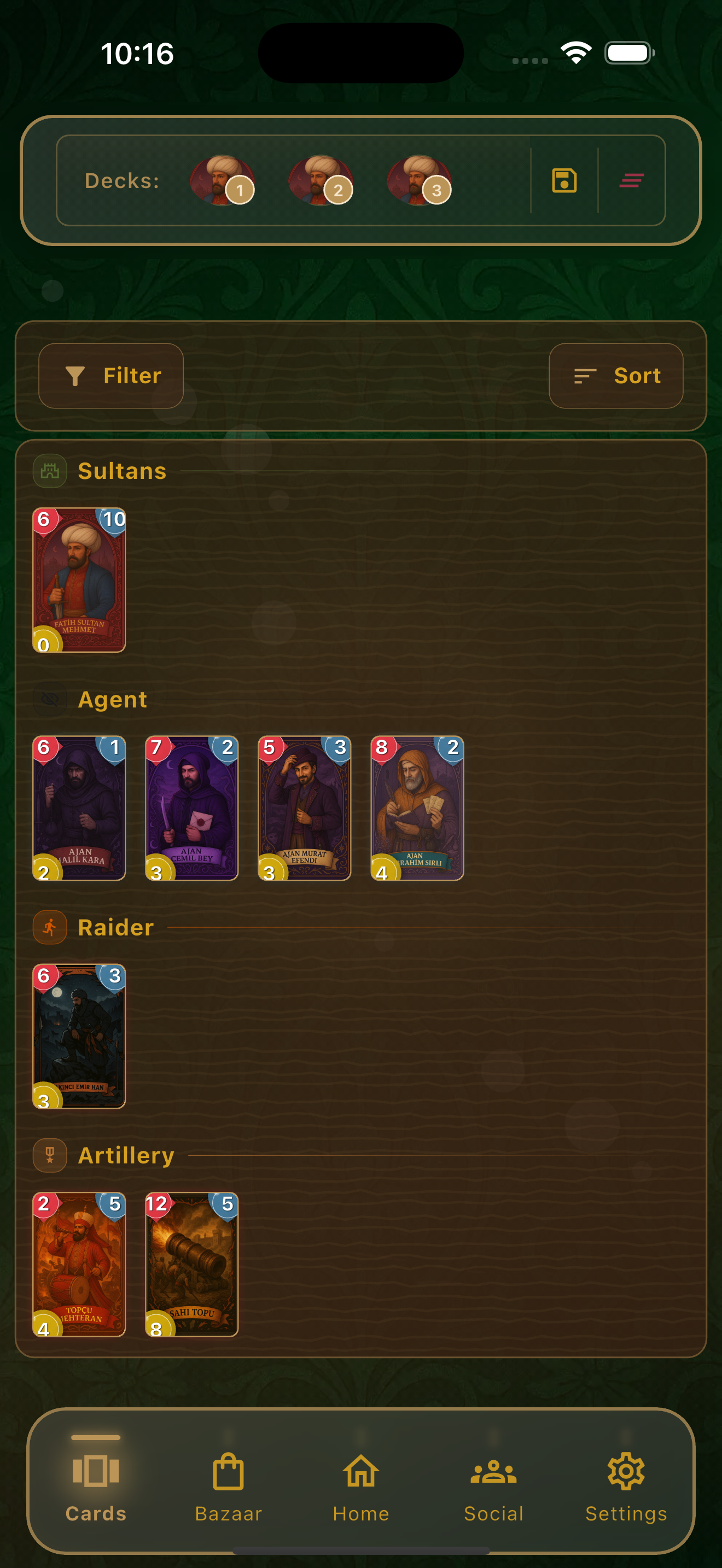 Vast Card Collection