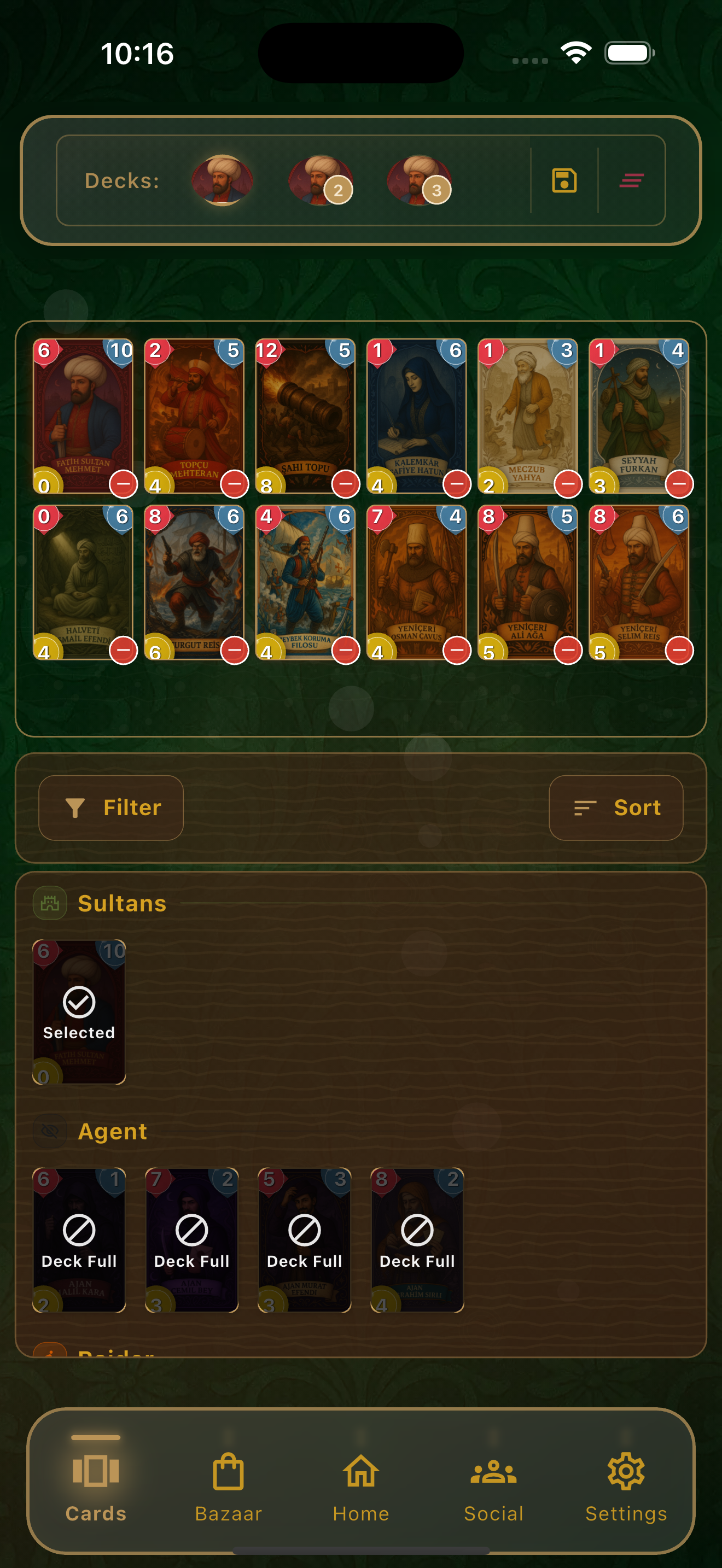 Advanced Deck Building