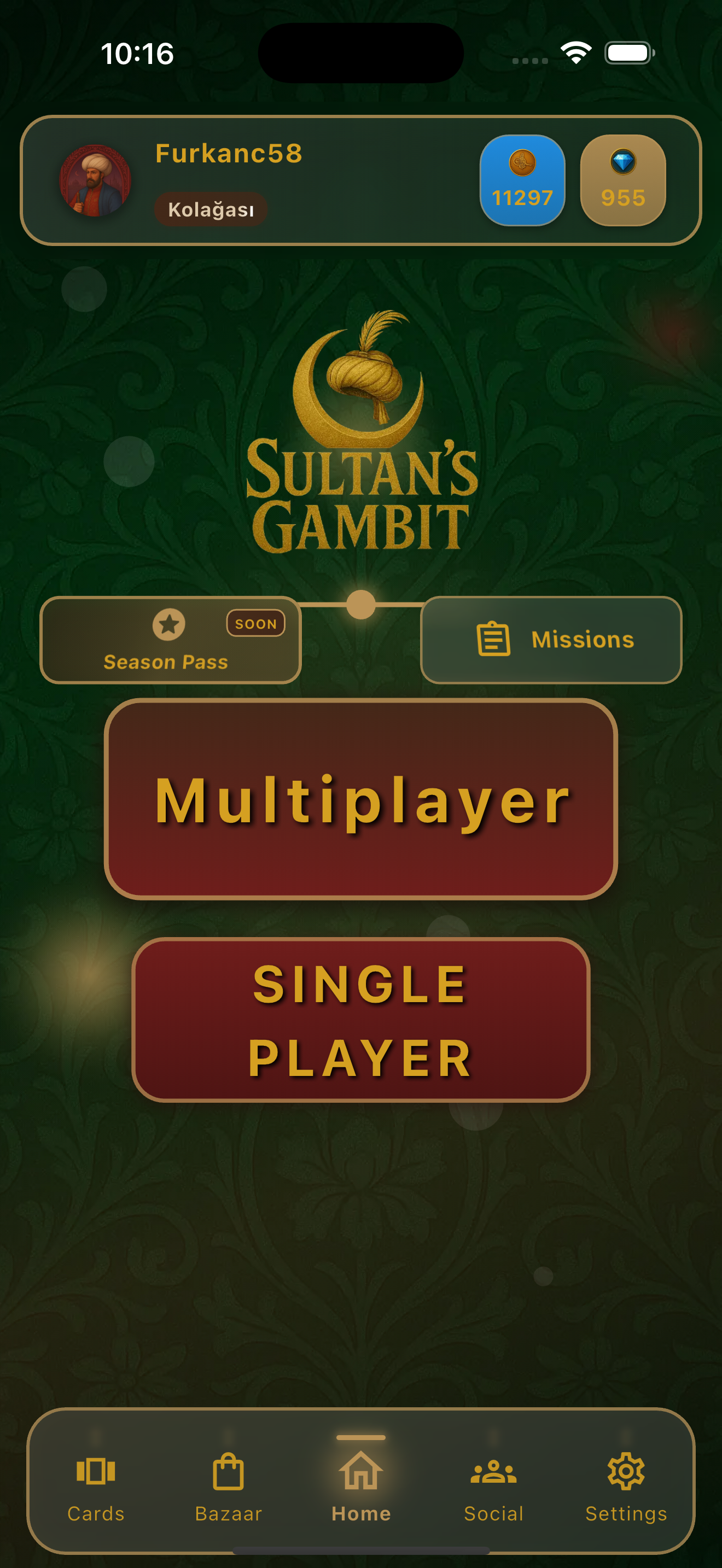 Elegant Main Menu